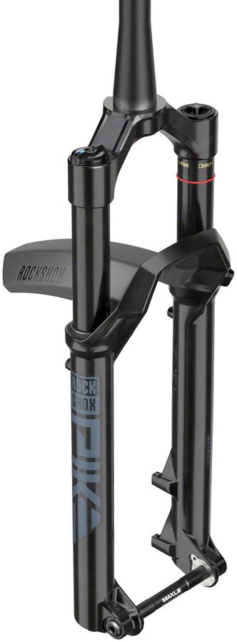 RockShox Pike Select Charger RC Suspension Fork - 27.5" 140 mm 15 x 110 mm 44 mm Offset Gloss BLK C1 - The Lost Co. - RockShox - FK3446 - 710845859670 - -