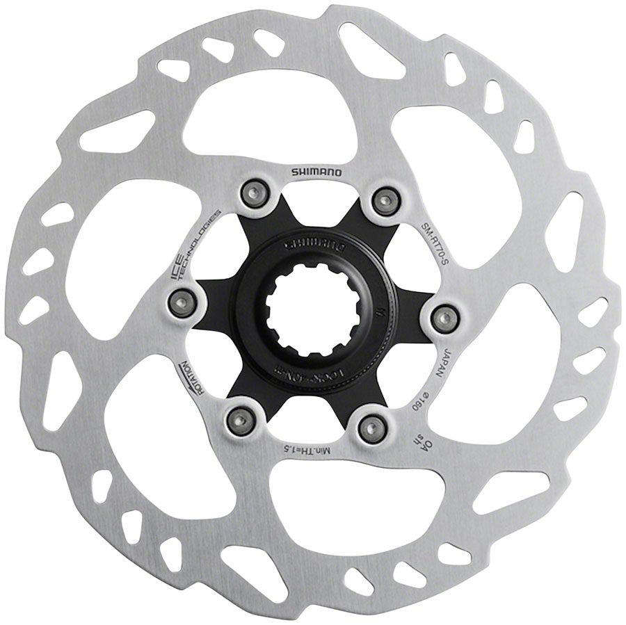 Shimano SLX SM-RT70-SS Disc Brake Rotor - 140mm - Center Lock - The Lost Co. - Shimano - BR0955 - 192790530789 - -