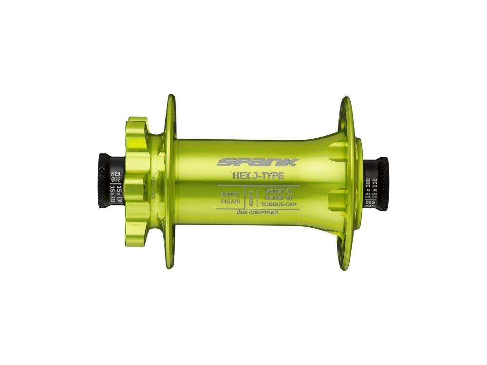 Spank Hex J-Type Front Hub - The Lost Co. - Spank - C04HJ122500ASPK - 4711225691695 - Green -