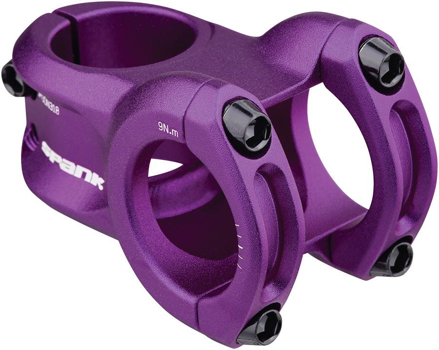 Spank SPOON 318 Stem - 43mm Length - 31.8mm Clamp - Purple - The Lost Co. - Spank - SM0175 - 4710155968105 - -