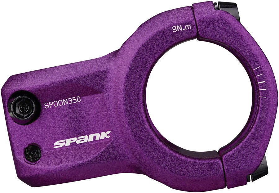 Spank SPOON 350 Stem - 35mm Length - 35mm Clamp - Purple - The Lost Co. - Spank - SM0178 - 4710155968181 - -