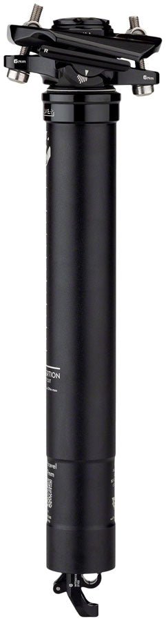 Wolf Tooth Resolve Dropper Seatpost - 30.9 125mm Travel Black - The Lost Co. - Wolf Tooth - ST0695 - 810006806243 - -