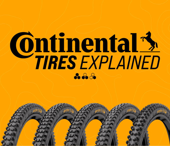 Continental MTB Tires Explained | Sidewalls, Rubber compounds, and Tread patterns