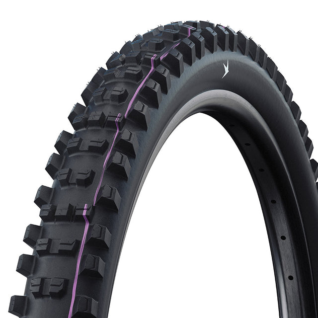 Schwalbe Shredda Gravity Pro Mountain Tire 29"x2.50 Folding Tubeless Ready Ultra Soft Gravity Pro - Radial Black