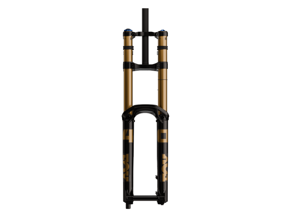 2027 Fox 40 Factory - Kashima - 27.5" - Shiny Black - GRIP X2 - 203mm