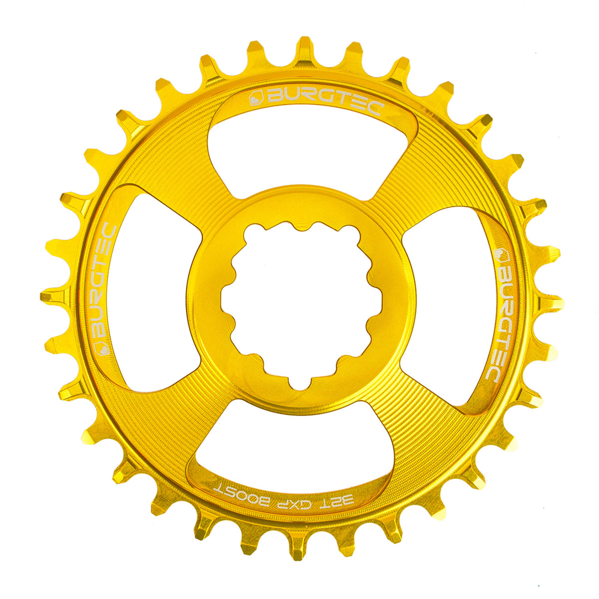 Burgtec GXP Boost 3mm Thick Thin Chainring 30T Bullion 