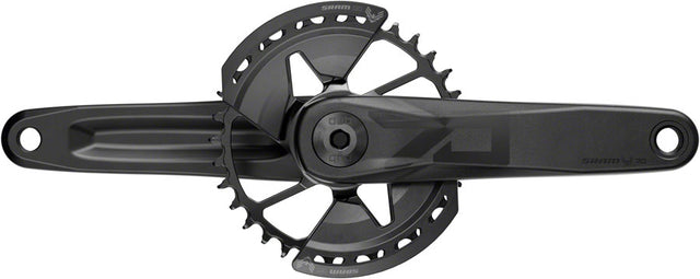 SRAM Eagle 70 T-Type Wide Crankset - 160mm 12-Speed 32t Chainring Direct Mount 2-Guards DUB Spindle Interface BLK