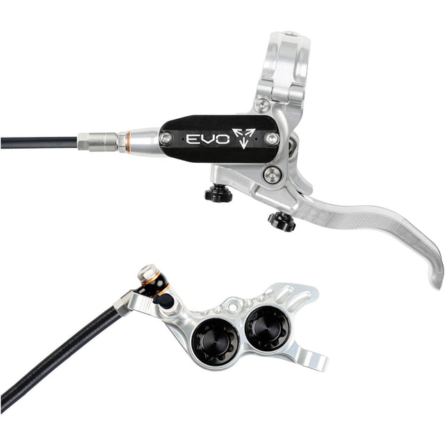Hope Tech 4 Evo GR4 Disc Brake Right/Rear 74mm Silv/Blk