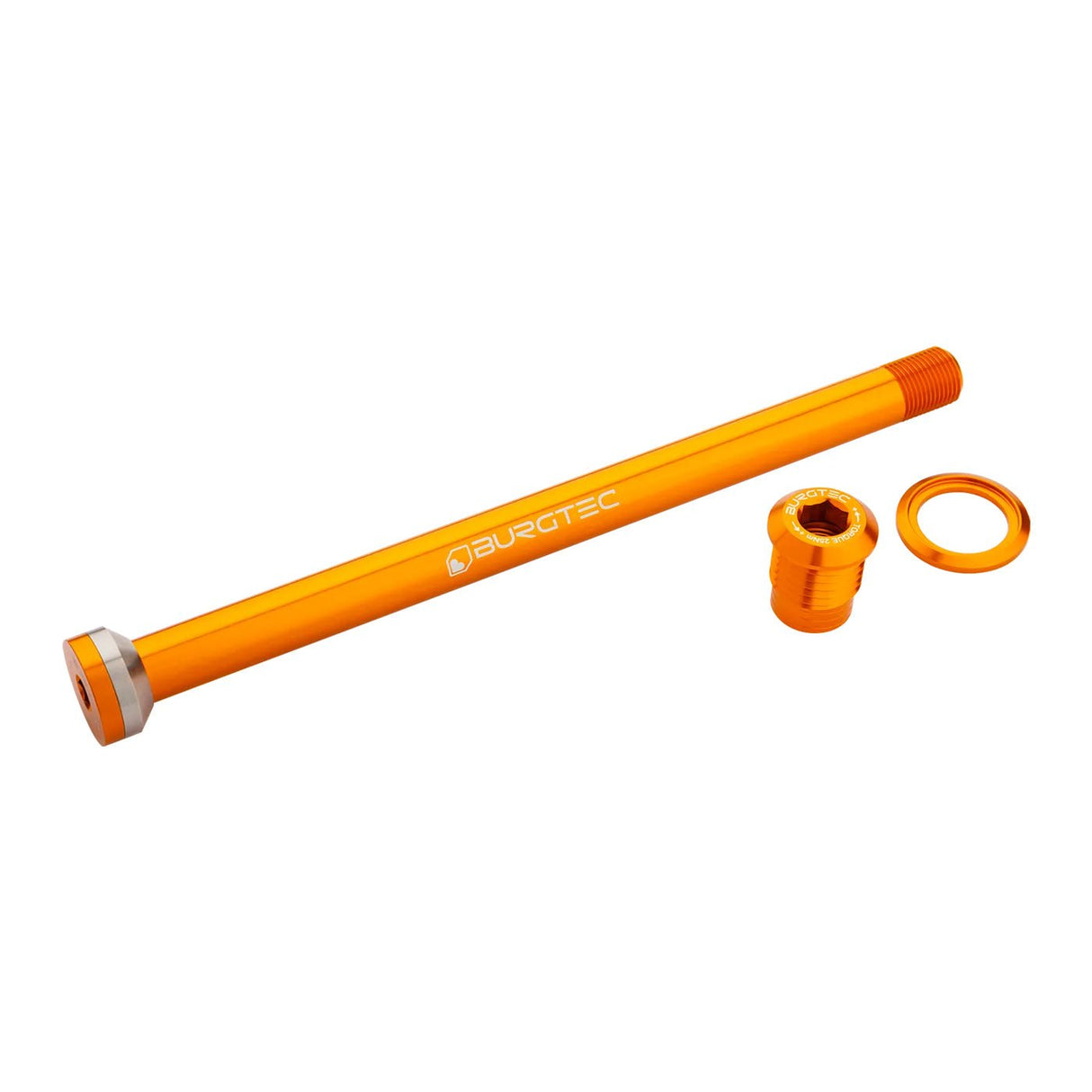 Burgtec Canyon 173mm Rear Axle - Iron Bro Orange - The Lost Co. - Burgtec - 11326 - 724901935451 - 