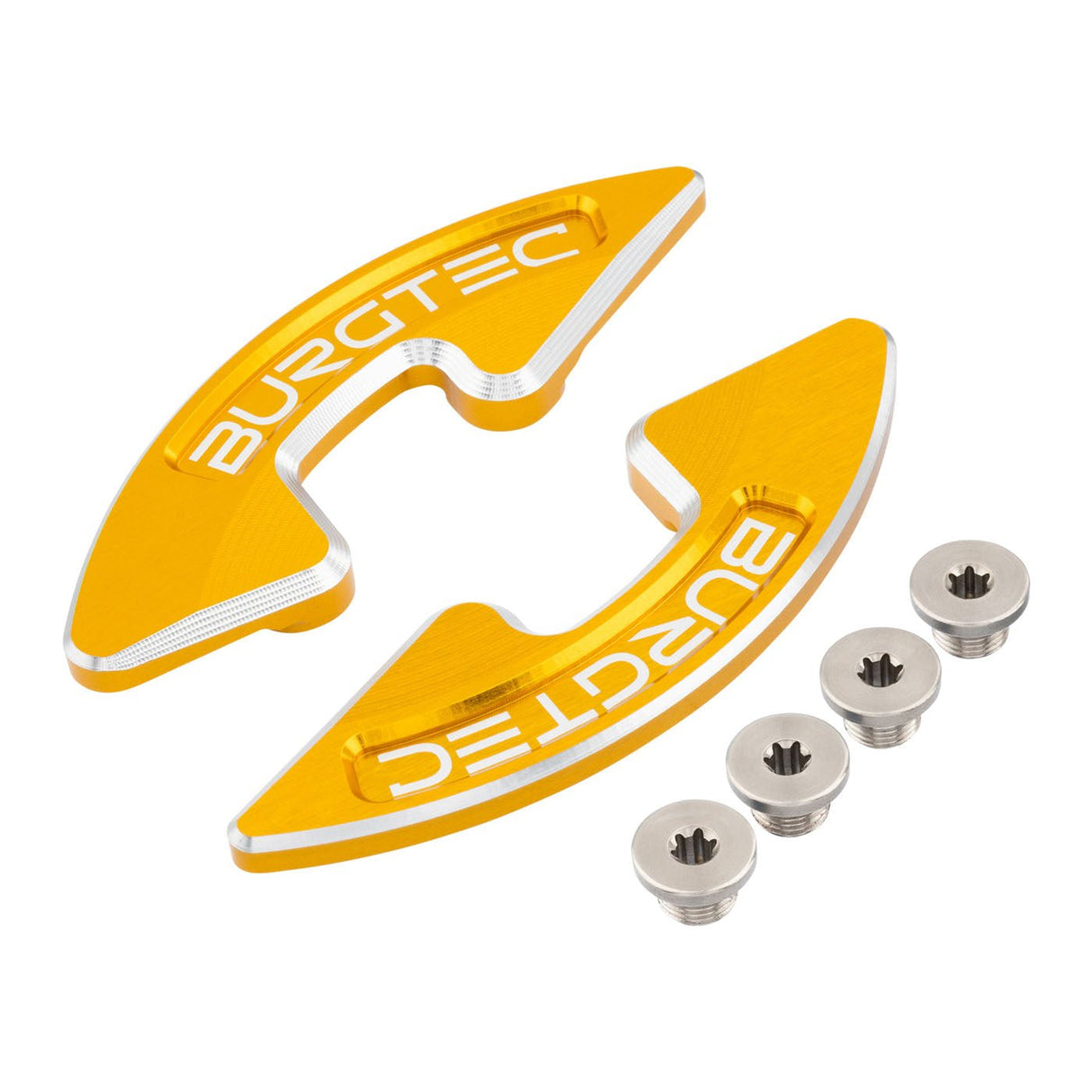 Burgtec Chainring Bash Guard - Double - Burgtec Bullion Gold - The Lost Co. - Burgtec - 13808 - 724901937615 - 