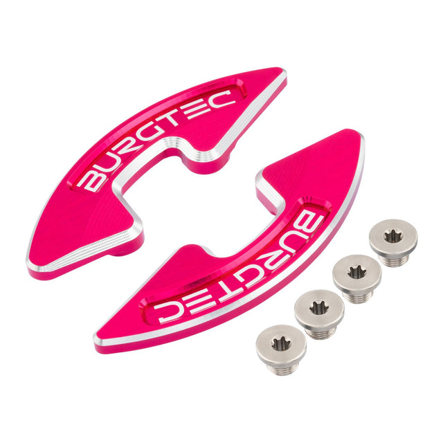 Burgtec Chainring Bash Guard - Double - Toxic Barbie Pink - The Lost Co. - Burgtec - 13809 - 724901937622 - 