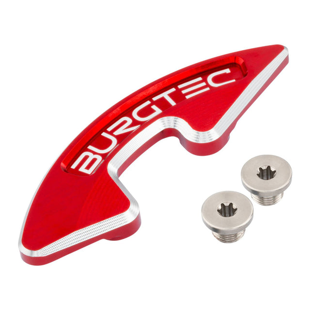 Burgtec Chainring Bash Guard - Single - Race Red - The Lost Co. - Burgtec - 13702 - 724901937462 - 