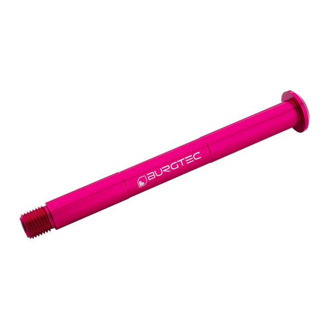 Burgtec Fox Fork Pre-2021 Axle 15x110mm - Toxic Barbie Pink - The Lost Co. - Burgtec - 9419 - 712885687954 - 