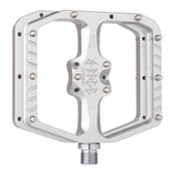 Burgtec Penthouse Flat MK5 B - Rage Edition Pedals - Silver - The Lost Co. - Burgtec - 1707 - 724901934669 - 