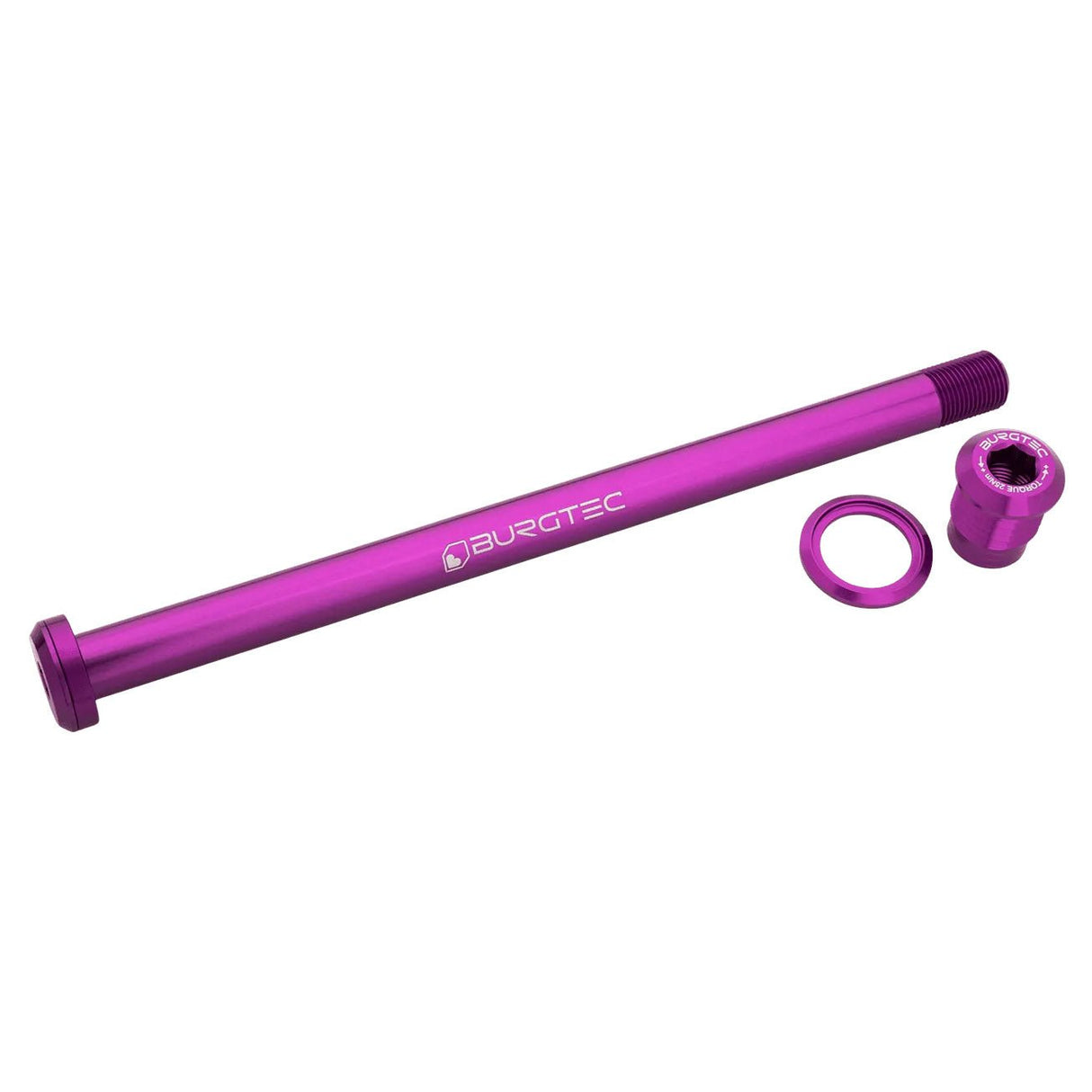 Burgtec Pivot 185.3mm UDH Rear Axle - Purple Rain - The Lost Co. - Burgtec - 10744 - 724901933631 - 