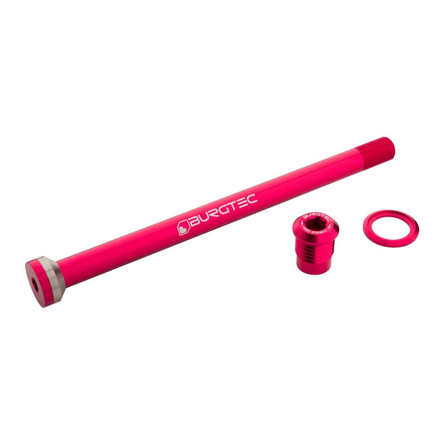 Burgtec Propain 175mm Rear Axle - Toxic Barbie Pink - The Lost Co. - Burgtec - 12519 - 724901936472 - 
