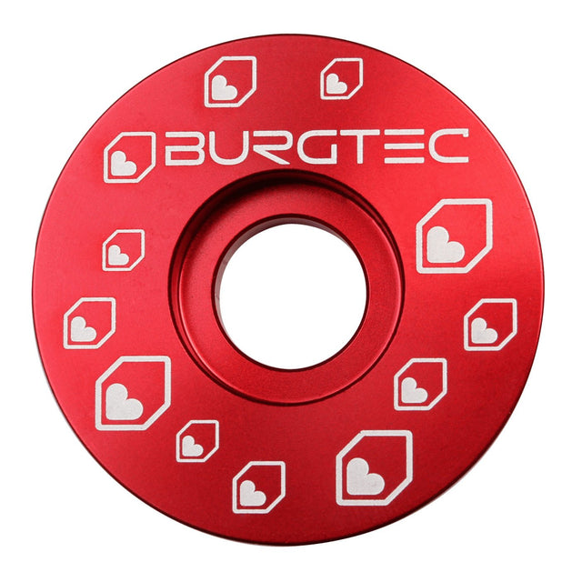 Burgtec Top Cap - Race Red - The Lost Co. - Burgtec - 9302 - 712885685127 - 