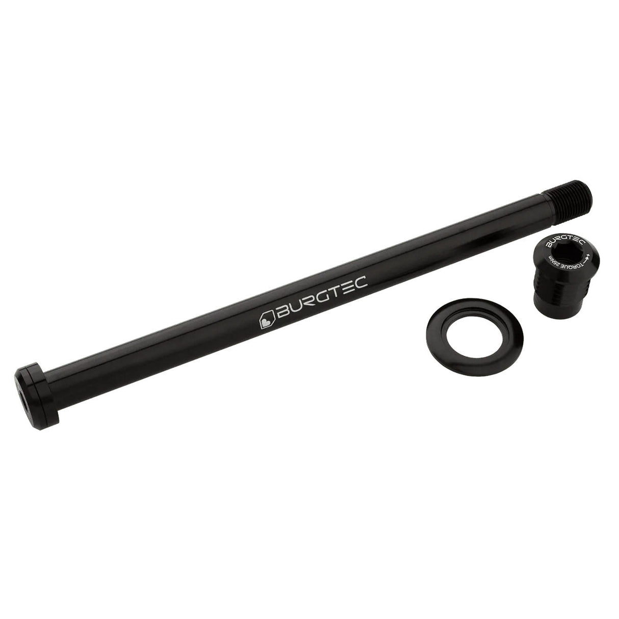 Burgtec Trek 184.5mm Rear Axle - Burgtec Black - The Lost Co. - Burgtec - 10101 - 764283661272 - 
