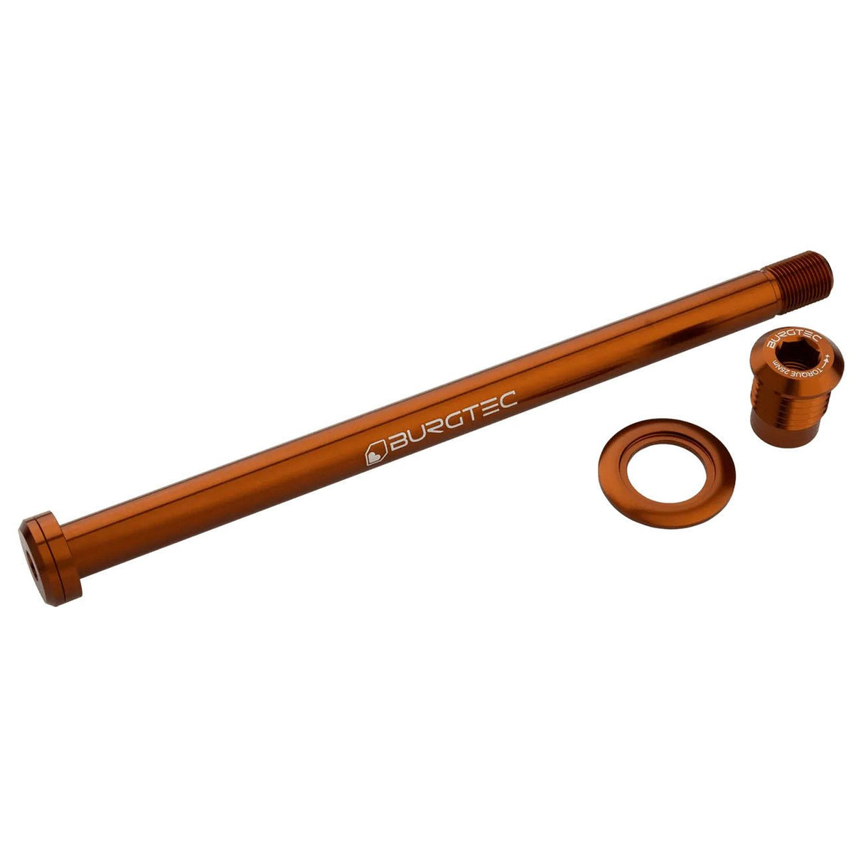 Burgtec Trek 184.5mm Rear Axle - Kash Bronze - The Lost Co. - Burgtec - 10105 - 764283661319 - 