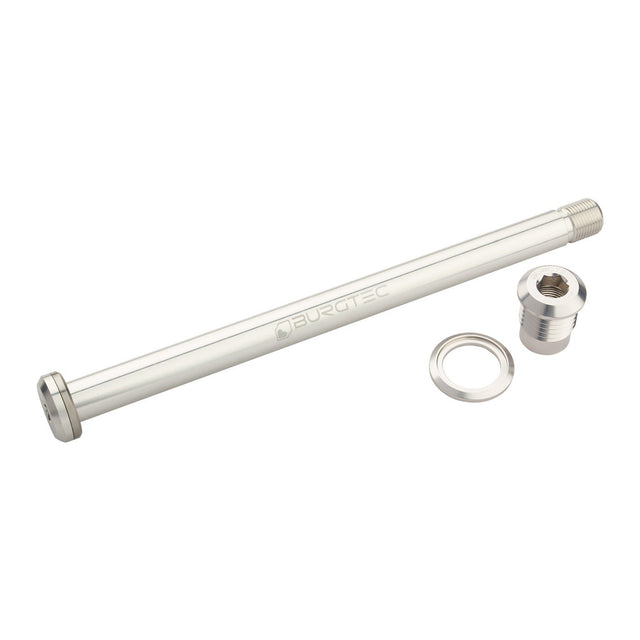 Burgtec Yeti Boost Rear Axle 12x174mm - Rhodium Silver - The Lost Co. - Burgtec - 10277 - 764283662835 - 