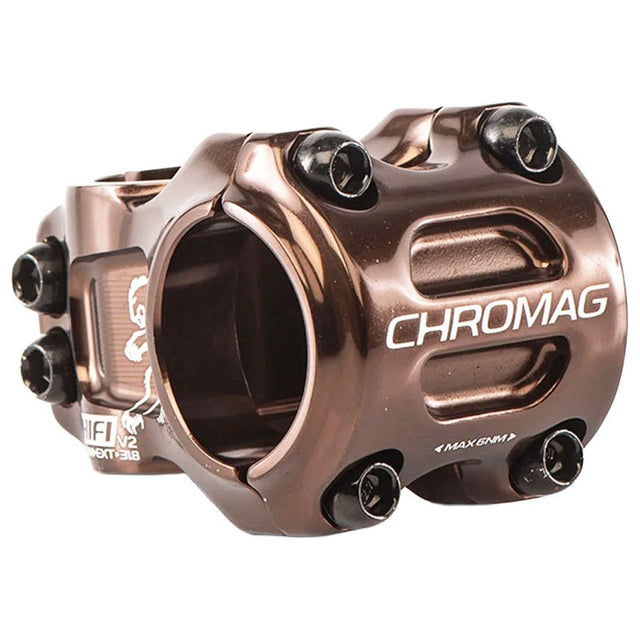 Chromag HiFi Stem - 31.8mm Clamp - 50mm Length - Bronze - The Lost Co. - Chromag - 100-012-010 - 826974064080 - 