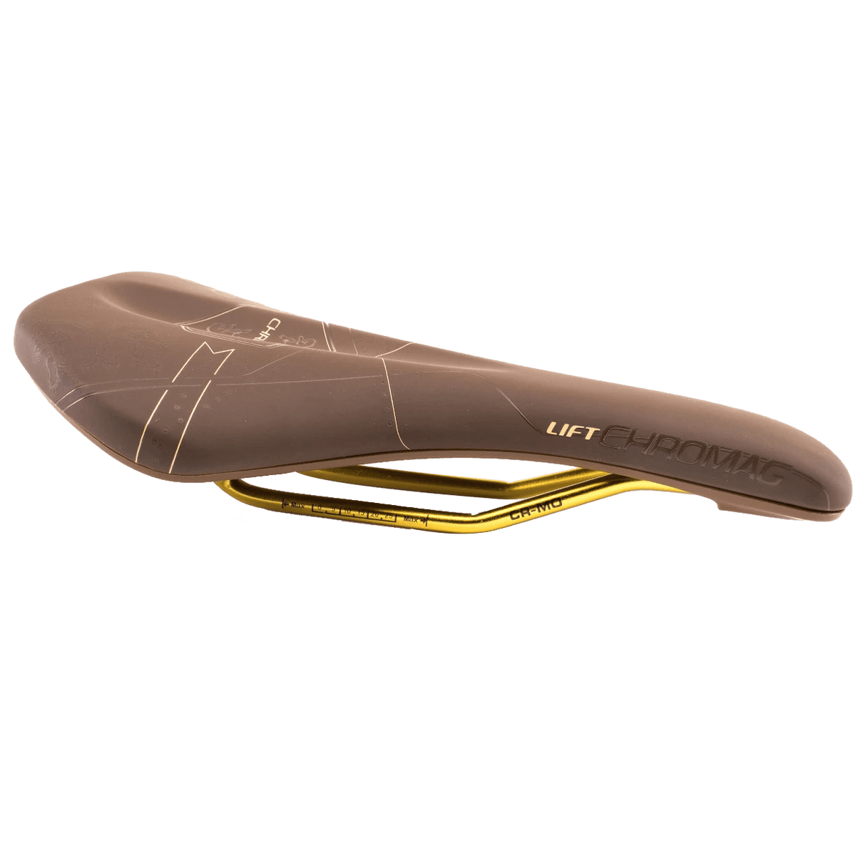 Chromag Lift Saddle Synth Top CrMo Rails - Rawhide - The Lost Co. - Chromag - 130-013-005 - 826974028976 - 