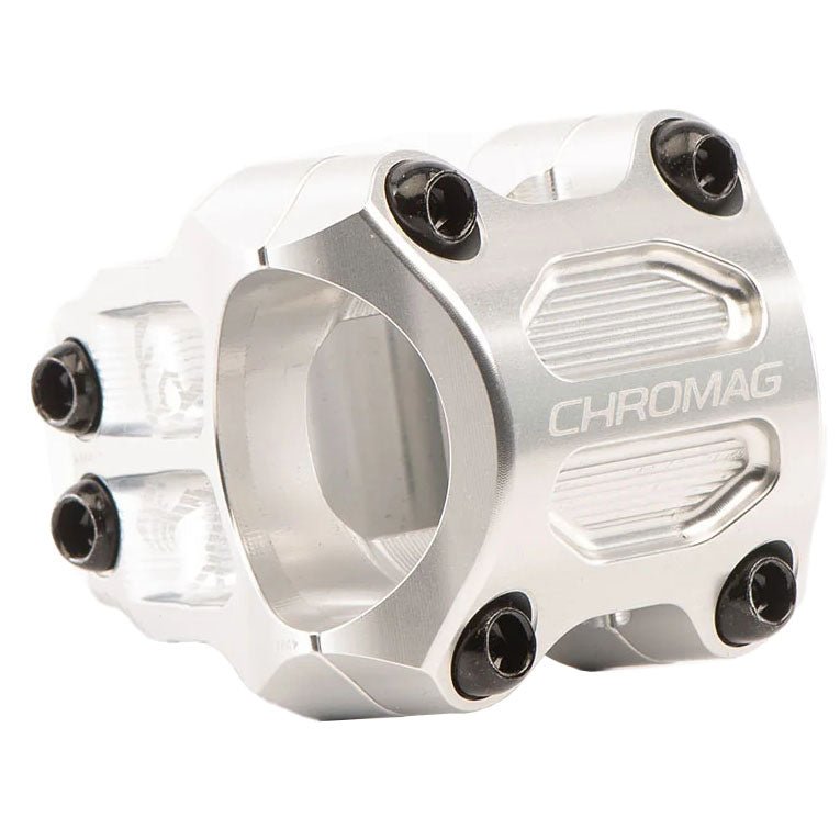 Chromag RIZA Stem - 35mm Clamp - 38mm Length - Silver - The Lost Co. - Chromag - 100-020-017 - 826974040527 - 