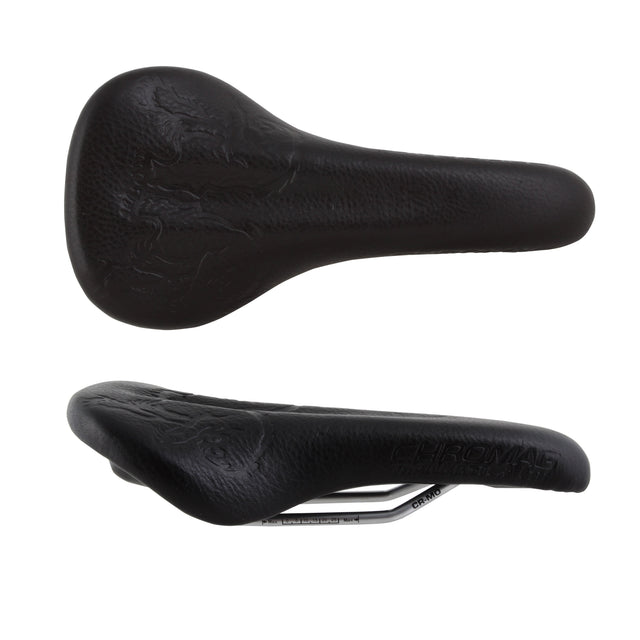 Chromag Trailmaster LTD Saddle - Black/Full Grain - The Lost Co. - Chromag - 130-011-018 - 826974017703 - 