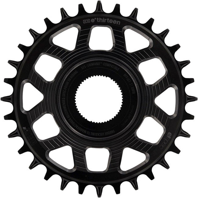 E*thirteen Helix R e*spec Shimano EP8 Chainring - 34t - The Lost Co. - E*thirteen - CR5HRA-113 - 4711280343676 - 