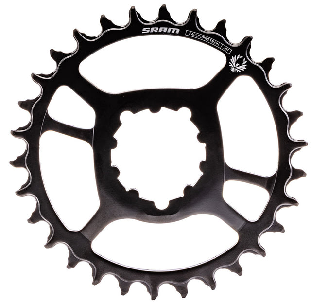 SRAM X-Sync 2 Eagle Direct Mount Chainring - 30t 12-Speed 3-Bolt Direct Mount 3mm Offset Steel BLK