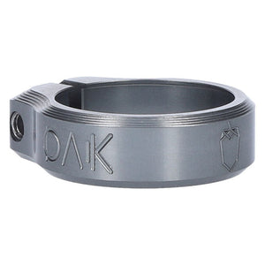 OAK Components Orbit Seatpost Clamp - 38.5mm Inner Diameter - Lunar Gray - The Lost Co. - OAK Components - 11 - 000 - A01 - E11 - 4262418010262 - 