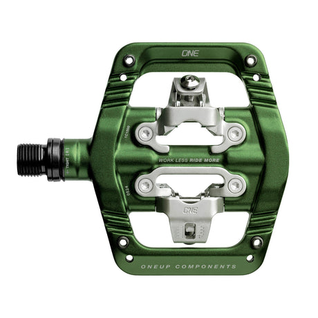 OneUp Components Clip Pedals - Dark Green - The Lost Co. - OneUp Components -  1C1000DGR  - 628219406668 - 