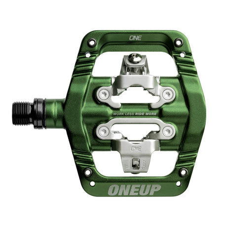 OneUp Components Clip Pedals - Dark Green - The Lost Co. - OneUp Components -  1C1000DGR  - 628219406668 - 