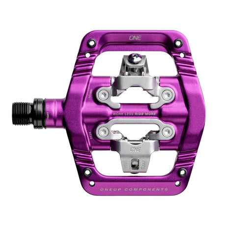 OneUp Components Clip Pedals - Purple - The Lost Co. - OneUp Components -  1C1000PUR  - 628219406705 - 