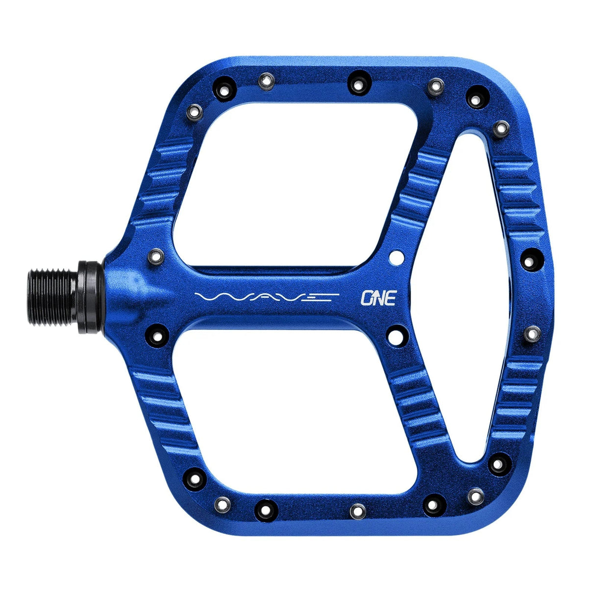 OneUp Components Wave Pedals - The Lost Co. - OneUp Components - 1C1010DBL - 0628219407405 - Dark Blue - 