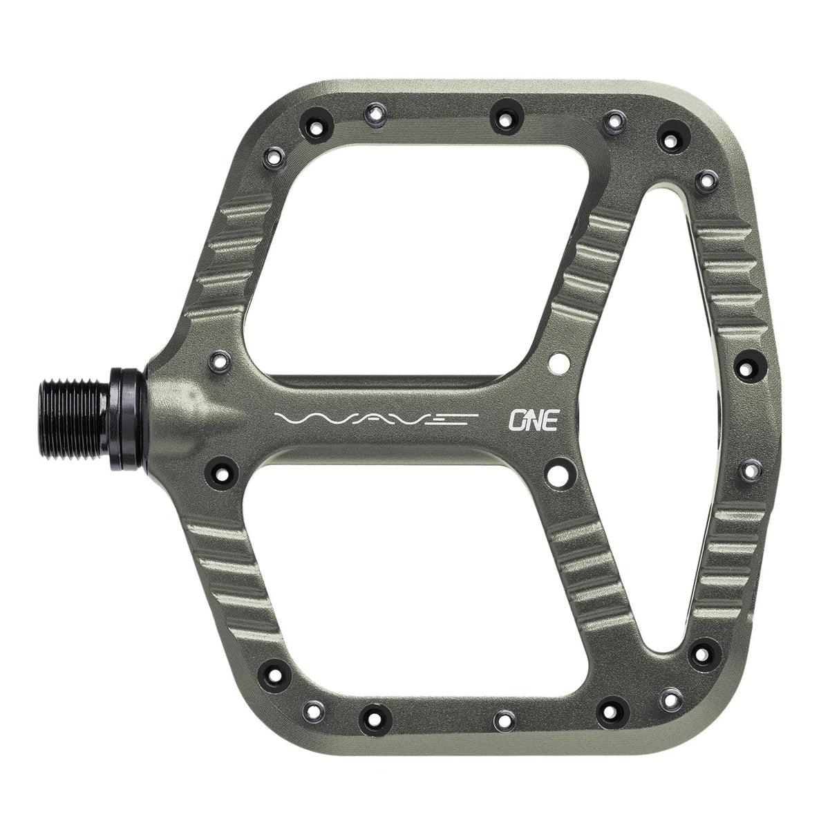 OneUp Components Wave Pedals - The Lost Co. - OneUp Components - 1C1010GRY - 0628219407429 - Grey - 