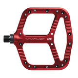 OneUp Components Wave Pedals - The Lost Co. - OneUp Components - 1C1010RED - 0628219407450 - Red - 
