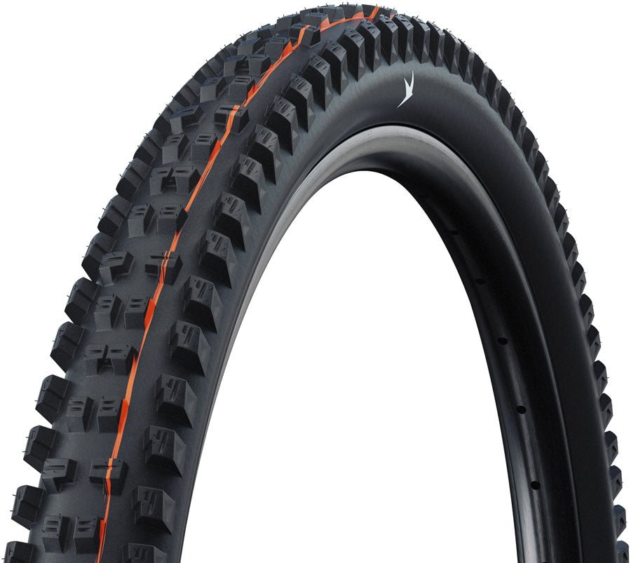 Schwalbe Tacky Chan Tire - 27.5 x 2.40 Tubeless Folding BLK Pro Trail Soft E-50 - The Lost Co. - Schwalbe - 11654535.01 - 4026495971867 - 