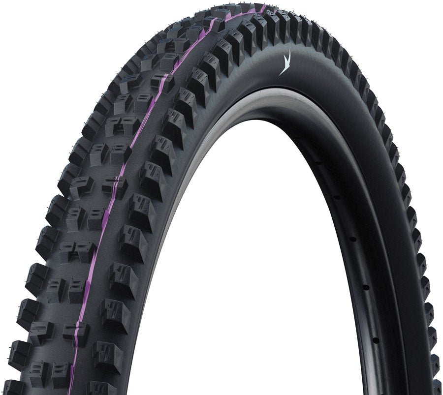 Schwalbe Tacky Chan Tire - 29 x 2.40 Tubeless Folding BLK Pro Trail Ultra Soft E-50 - The Lost Co. - Schwalbe - 11654531.01 - 4026495971942 - 