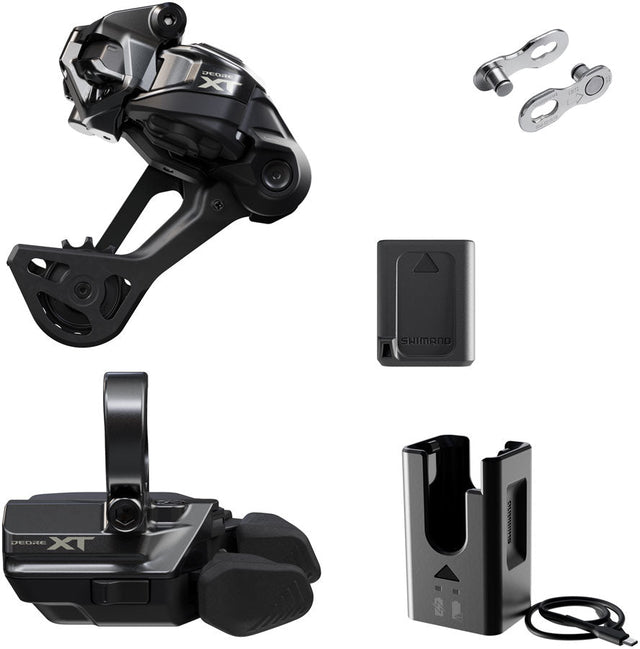 Shimano Deore XT M8250 Di2 Wireless Upgrade Kit - SGS Rear Derailleur, R Shifter - The Lost Co. - Shimano - IGPM8250UPG05 - 192790928029 - 
