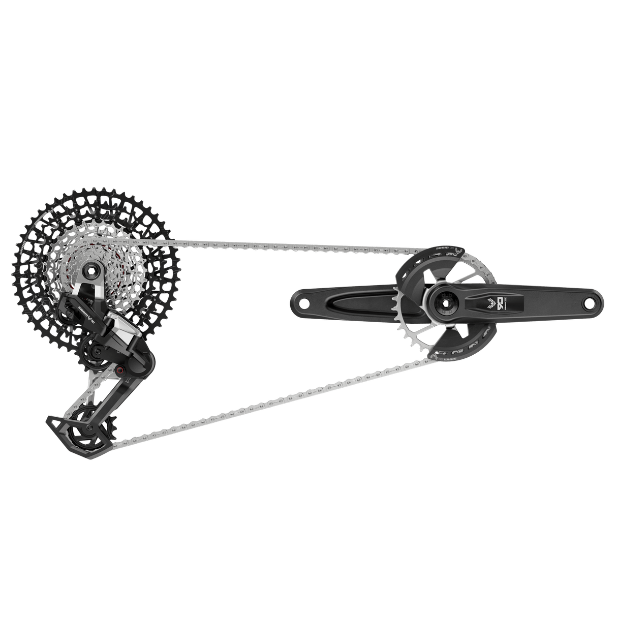 SRAM Eagle 90 T - Type Transmission Groupset - 165mm - The Lost Co. - SRAM - 00.7918.335.000 - 710845910982 - 
