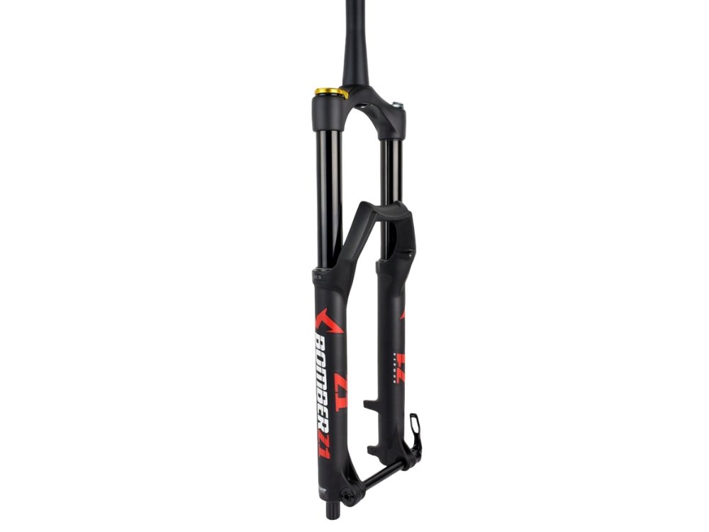 2021 Marzocchi Bomber Z1 Coil - 27.5" - Matte Black - The Lost Co. - Marzocchi - 912-01-100-160 - 160mm -