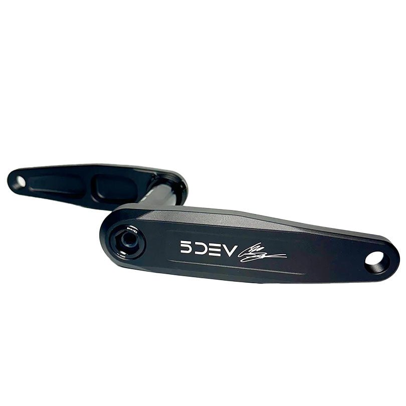 5DEV DH/Freeride Cranks 155mm / DUB Spindle - Black - The Lost Co. - 5Dev - B-FD4010 - 850049514620 - -