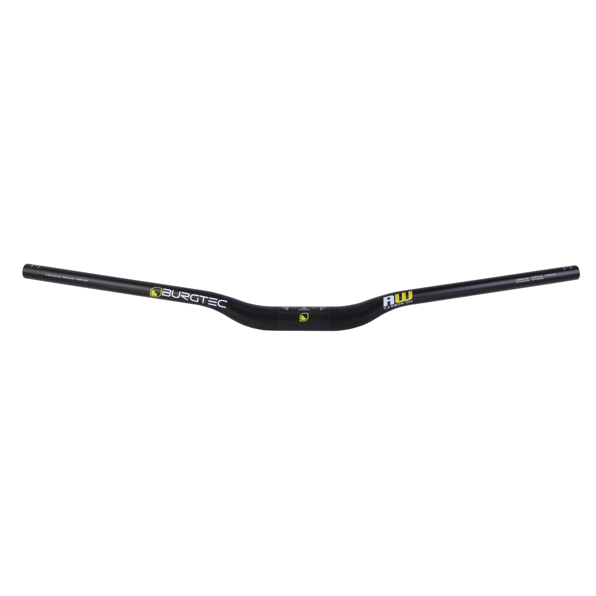 Burgtec Ride Wide Carbon DH Riser Bar - 35mm Diameter - 30mm Rise - 800mm Width - Black - The Lost Co. - Burgtec - B-BG2143 - 712885686070 - -