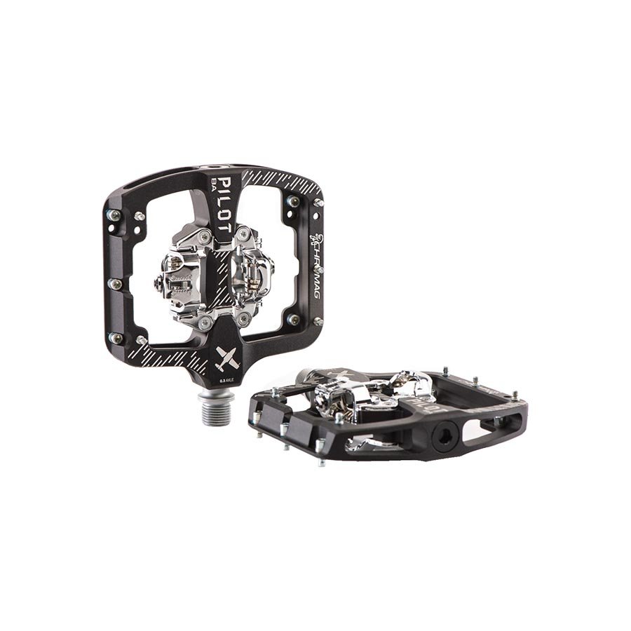 Chromag Pilot BA Pedals - Clipless - Black - Wide - The Lost Co. - Chromag - H451110-01 - 826974040695 - -