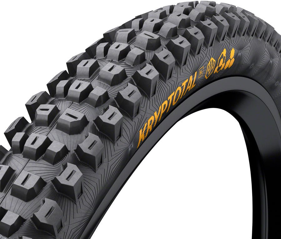 Continental Kryptotal Front Tire - 27.5 x 2.4 Tubeless Folding BLK SuperSoft - The Lost Co. - Continental - TR3097 - 4019238070514 - -