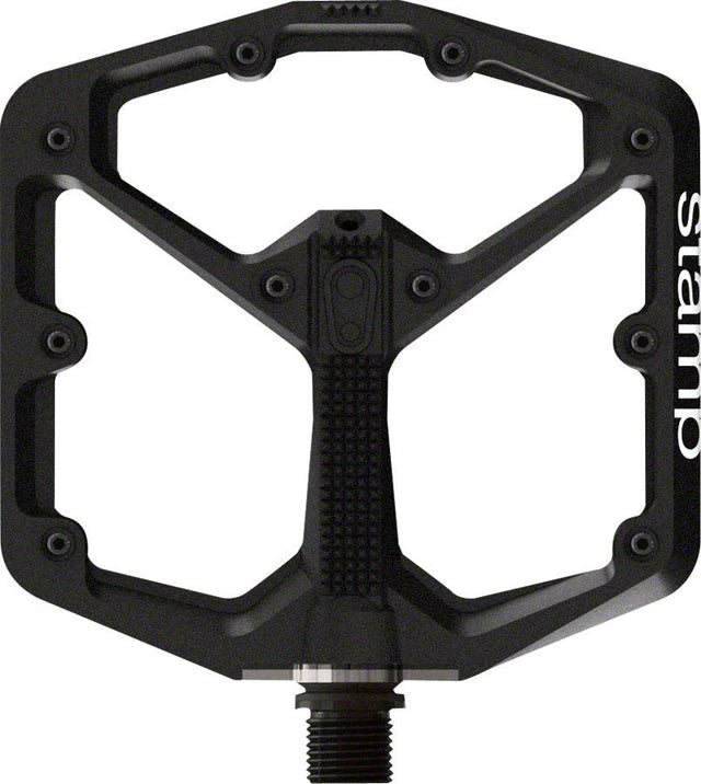 Crank Brothers Stamp 7 Pedals - Platform Aluminum 9/16" Black Large - The Lost Co. - Crank Brothers - PD8265 - 641300160027 - -