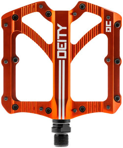 DEITY Bladerunner Pedals - Platform Aluminum 9/16" Orange - The Lost Co. - Deity Components - PD5208 - 817180020687 - -