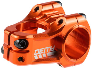 DEITY Copperhead Stem - 35mm 35 Clamp +/-0 1 1/8" Aluminum Orange - The Lost Co. - Deity - SM9425 - 817180023930 - -