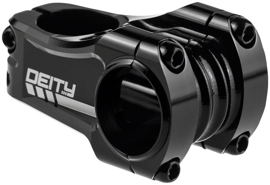 DEITY Copperhead Stem - 50mm 31.8 Clamp +/-0 1 1/8" Aluminum Black - The Lost Co. - Deity - SM9406 - 817180021578 - -